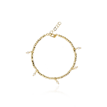 Lott. Gioielli - Bracelet new diam with pearls