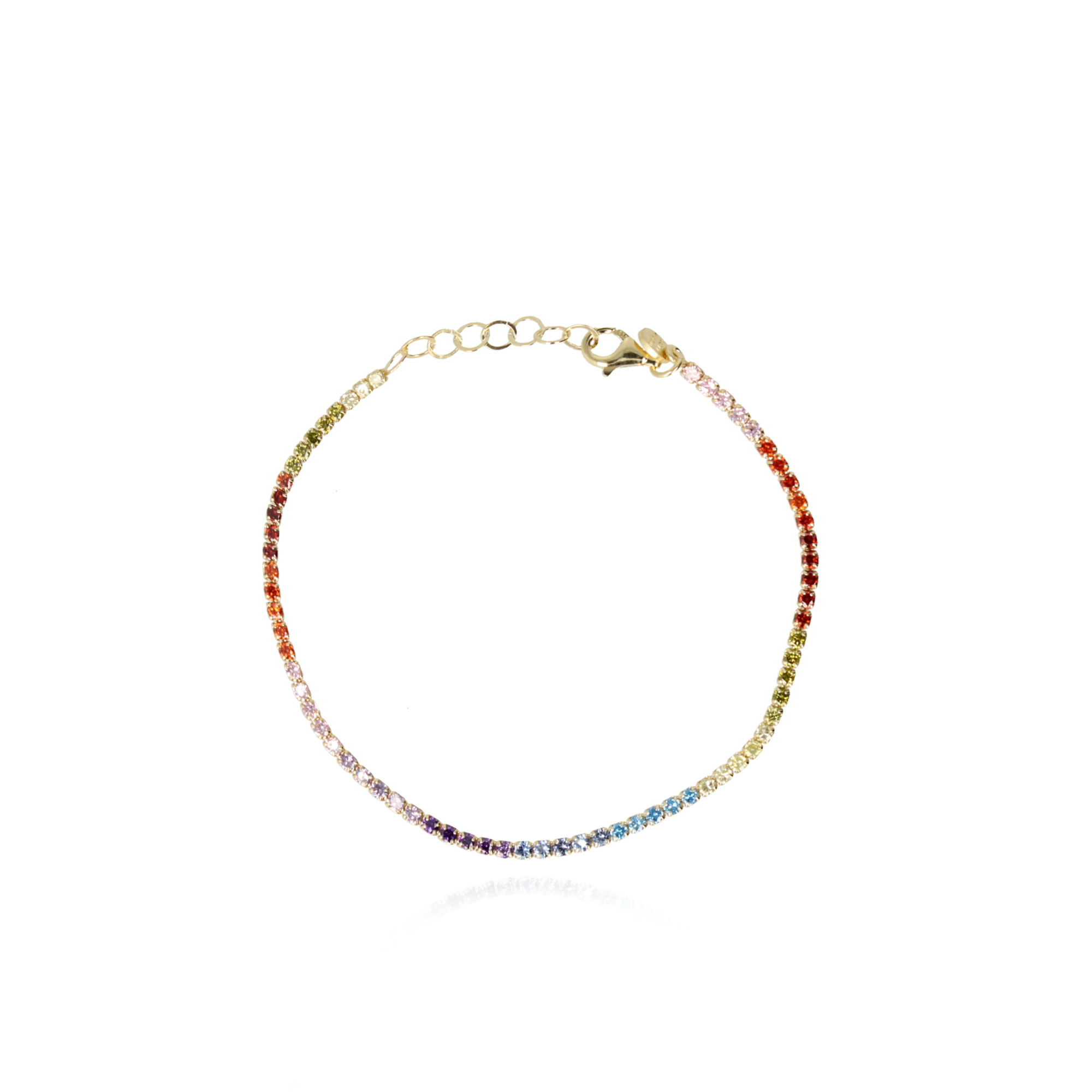 Lott. Gioielli - Bracelet Zirconias Rainbow