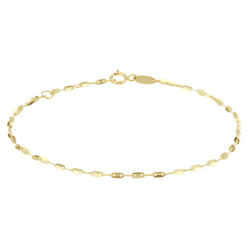 Gold by Rimenzo - Armband Plaatjes (1,5mm) 16/17/18cm