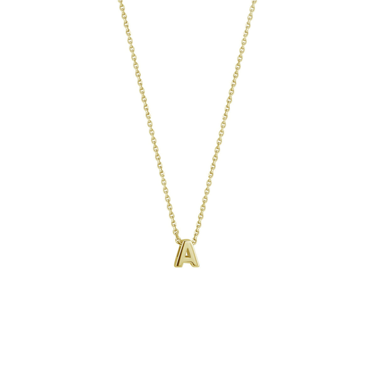 Gold by Rimenzo - Ketting Letter 41/43/45cm